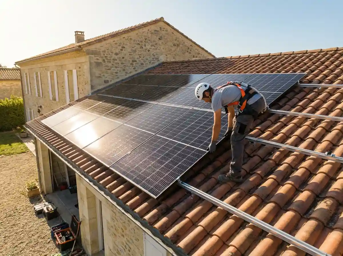Installation de Panneaux Solaires Créon