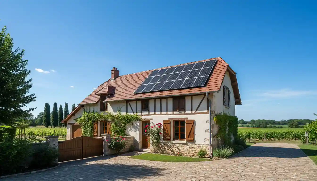 Installation de Panneaux Solaires à Créon, Les Capus