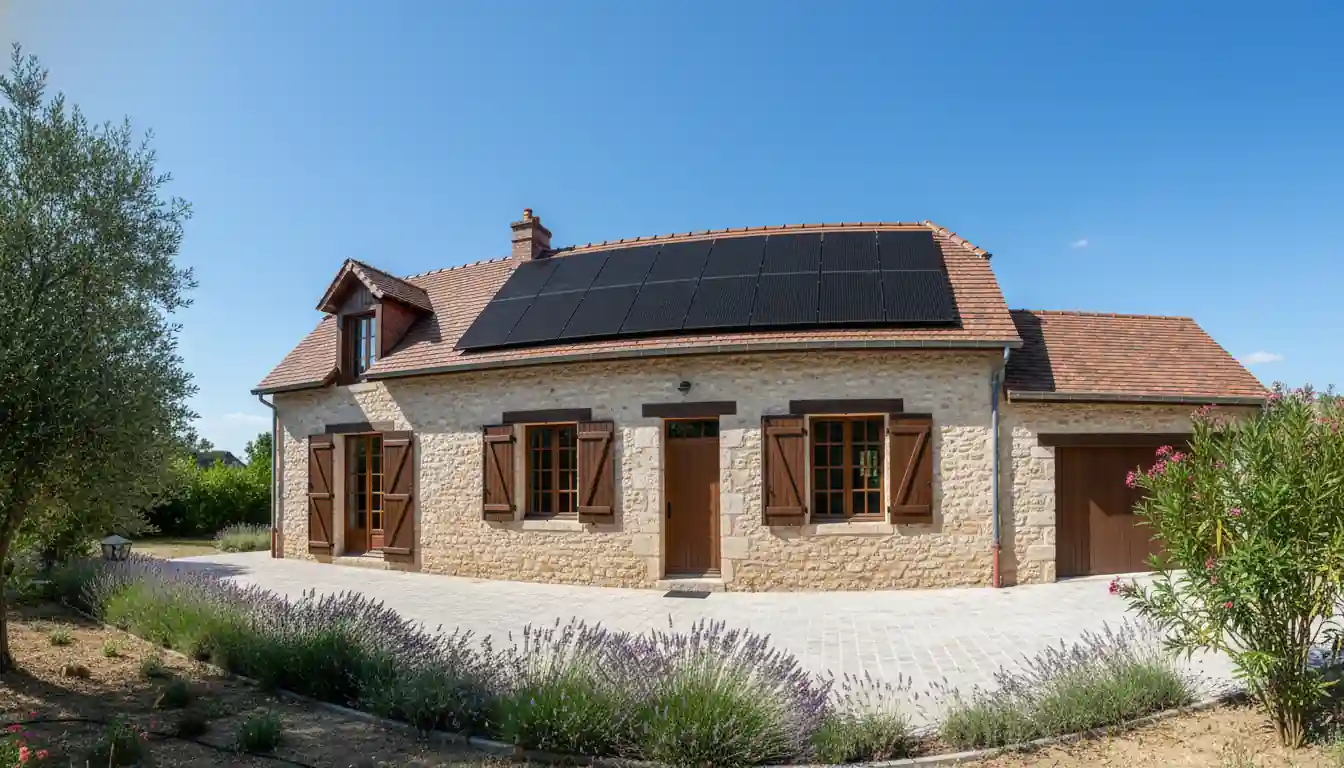 Installation de Panneaux Solaires à Créon, Quartier de la Gare
